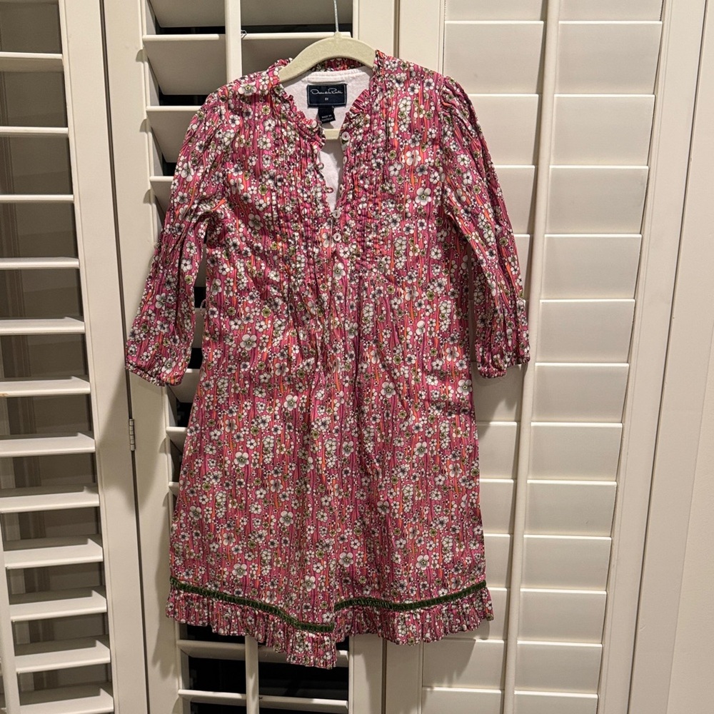 Oscar de la Renta girls Floral Dress